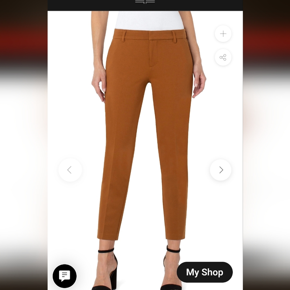 Liverpool Kelsey Petite Straight Leg Trouser